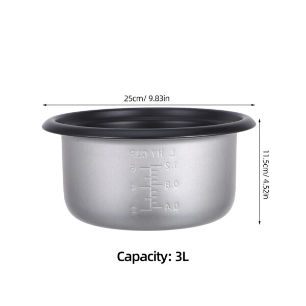 Rice Cooker Liner Nonstick Inner Pot Stainless Household Replacement Parts Slow Spares Bowl Intelligent - Image 5