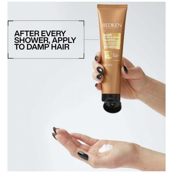 All Soft Moisture Restore Leave-In Treatment with Hyaluronic Acid - Image 4