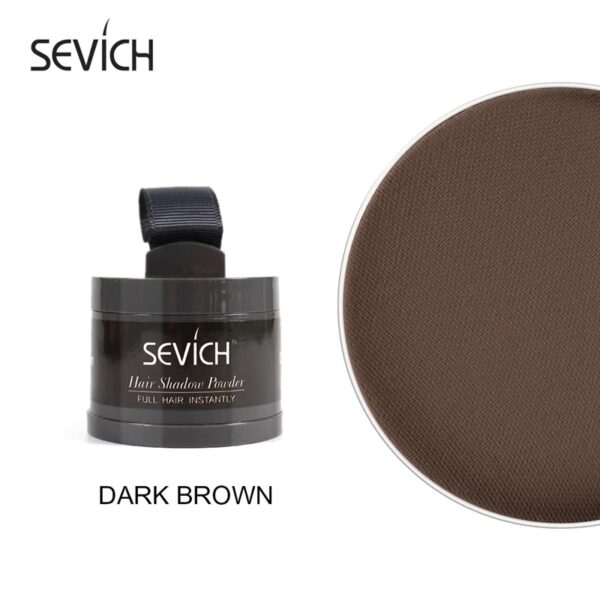 Sevich Hairline Powder 4g Hairline Shadow Powder Makeup Hair Concealer Natural Cover Unisex Hair Loss Product - Image 14