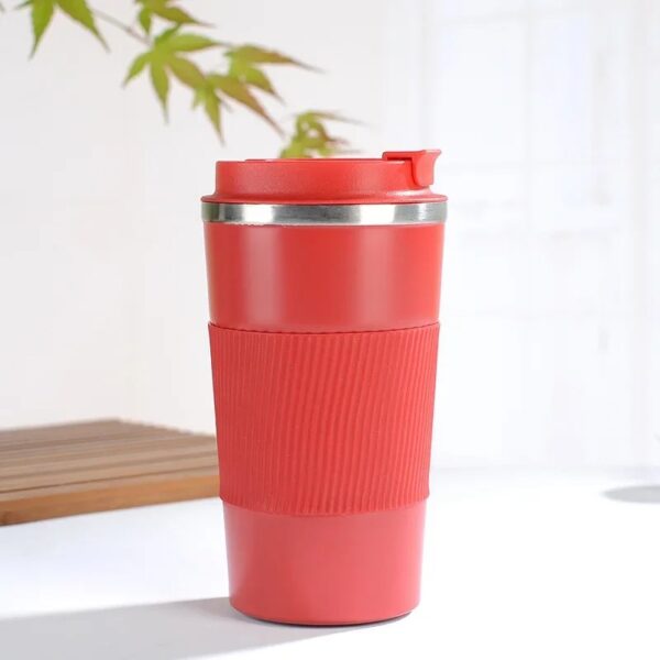 Stainless Steel Thermal Coffee Cup – 380ml / 510ml Insulated Travel Mug for Car & Office - Image 12