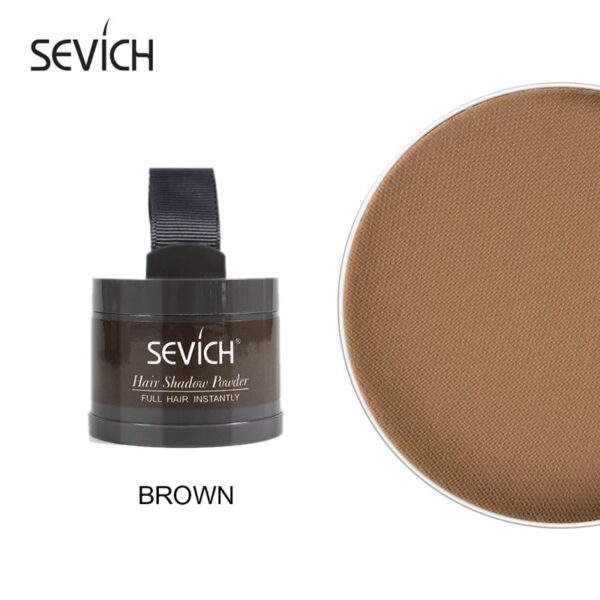 Sevich Hairline Powder 4g Hairline Shadow Powder Makeup Hair Concealer Natural Cover Unisex Hair Loss Product - Image 15