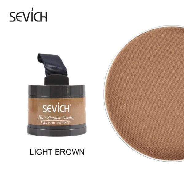 Sevich Hairline Powder 4g Hairline Shadow Powder Makeup Hair Concealer Natural Cover Unisex Hair Loss Product - Image 16