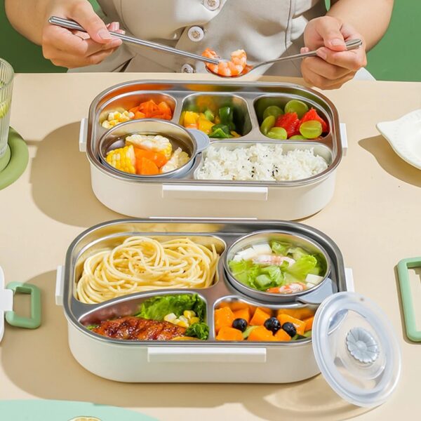 Stainless Leakproof Lunch Box Panda for Kids - Image 2