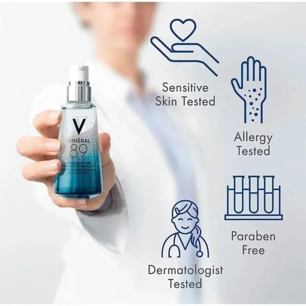 Mineral 89 Hyaluronic Acid,Facial Repair Soothing Essence, Anti-aging Facial Lifting Serum Moisturizing Skin Care Products 50ml - Image 4