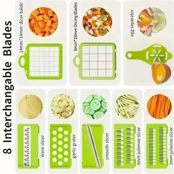16-in-1 Multifunctional Vegetable Chopper - Image 3