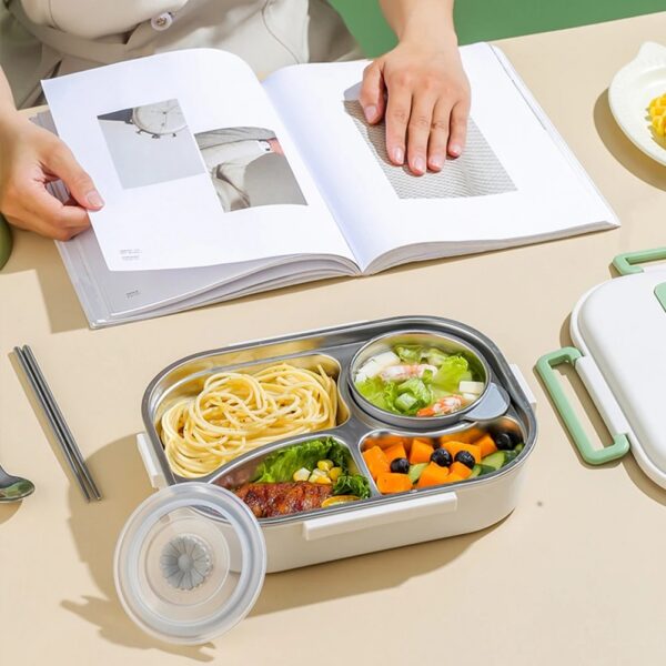 Stainless Leakproof Lunch Box Panda for Kids - Image 3