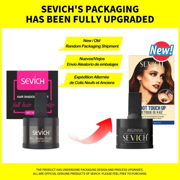 Sevich Hairline Powder 4g Hairline Shadow Powder Makeup Hair Concealer Natural Cover Unisex Hair Loss Product - Image 4