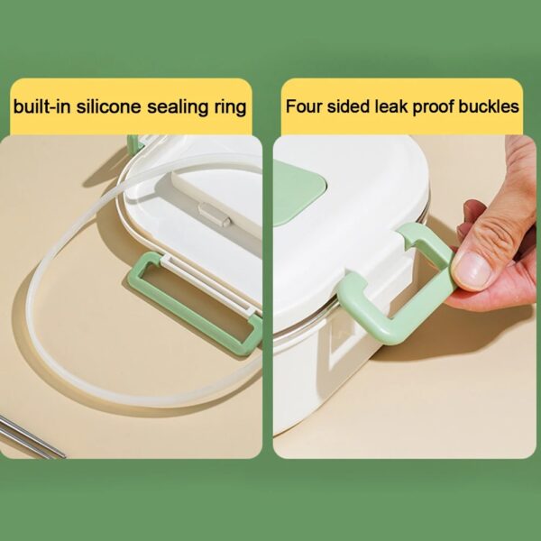 Stainless Leakproof Lunch Box Panda for Kids - Image 5