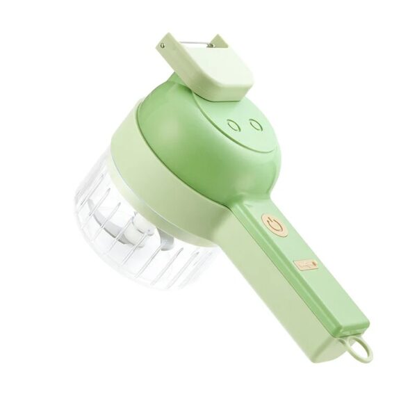4 In 1 Electric Vegetable Cutter Set - Image 6