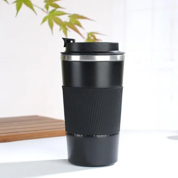 Stainless Steel Thermal Coffee Cup – 380ml / 510ml Insulated Travel Mug for Car & Office - Image 8