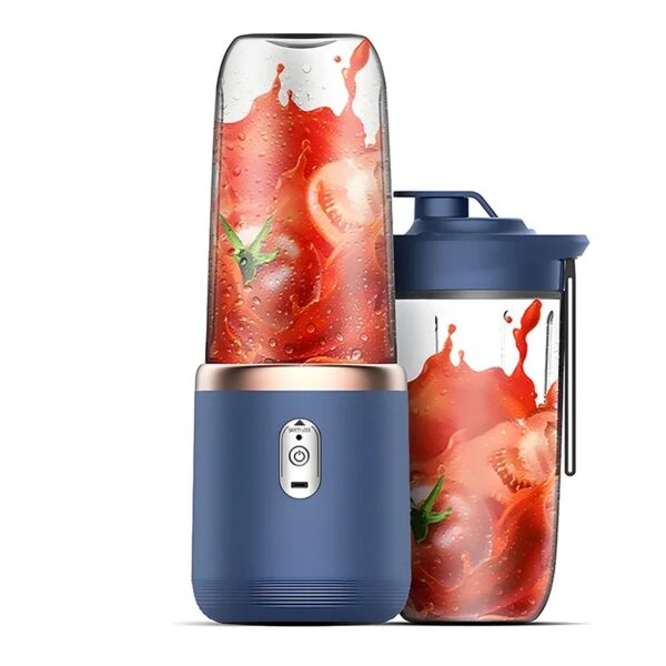 Portable Juicer Blender 400ml Electric Fruit Juicer USB Charging Lemon Orange Fruit Juicing Cup Smoothie Blender Machine 2cups - Image 9